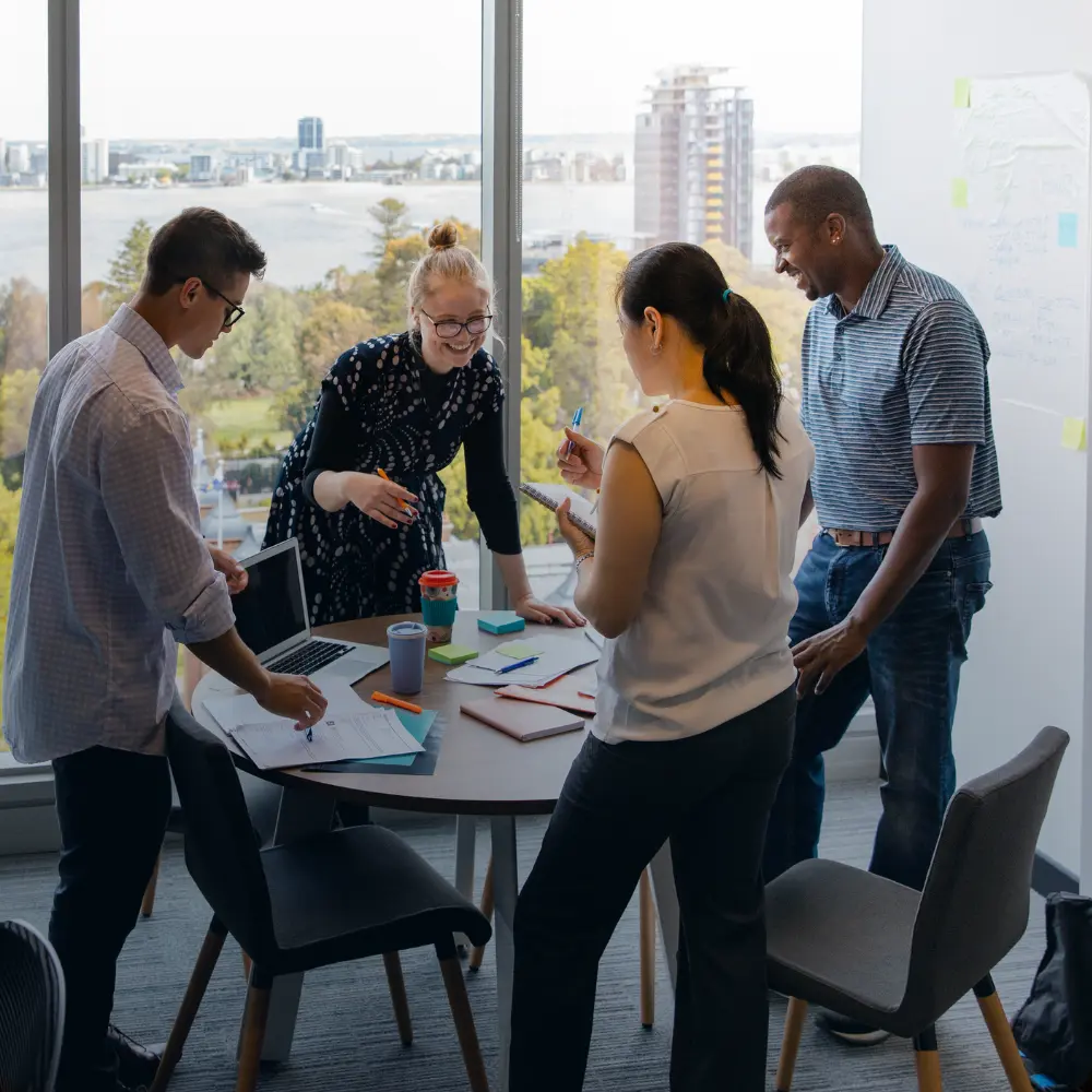 Team Discussing Fractional CMO in Japan