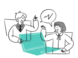 Technology integration icon showing marketing tools alignment for engineering companies